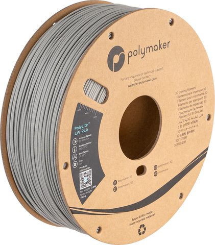 Polymaker Polylite LW PLA Grey 800g 1.75mm Filament