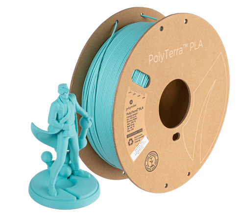 Polymaker PolyTerra PLA Arctic Teal 1kg 1.75mm