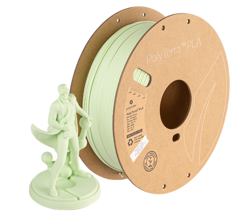 Polymaker PolyTerra PLA Pastel Mint 1kg 1.75mm