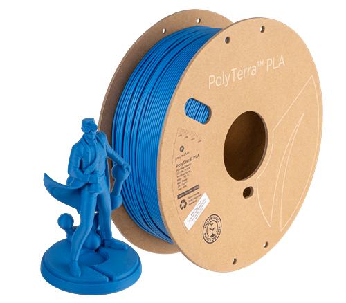 Polymaker PolyTerra PLA Sapphire Blue 1kg 1.75mm