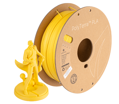 Polymaker PolyTerra PLA Savannah Yellow 1kg 1.75mm