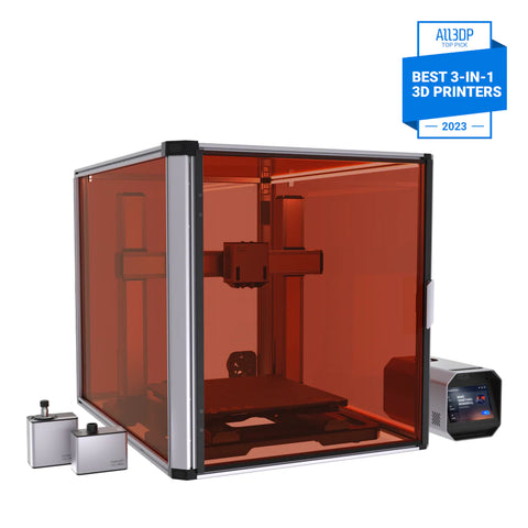 Snapmaker Artisan 3-in-1 3D Printer, CNC Carver, Laser Engraver/Cutter