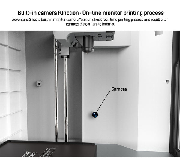 Flashforge Adventurer 3 Camera