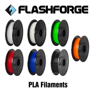 Flashforge PLA filament 0.5kg 1.75mm - Suits the Inventor I & II, the Finder, Dreamer & Adventurer 3