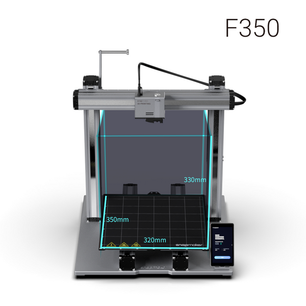 F350 Snapmaker 3d printer work area