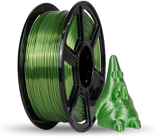 Flashforge silk Green PLA 3d printing filament