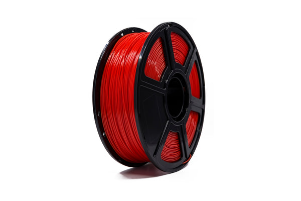 red Flashforge ABS 1kg 1.75mm 3D Printer Filament spool