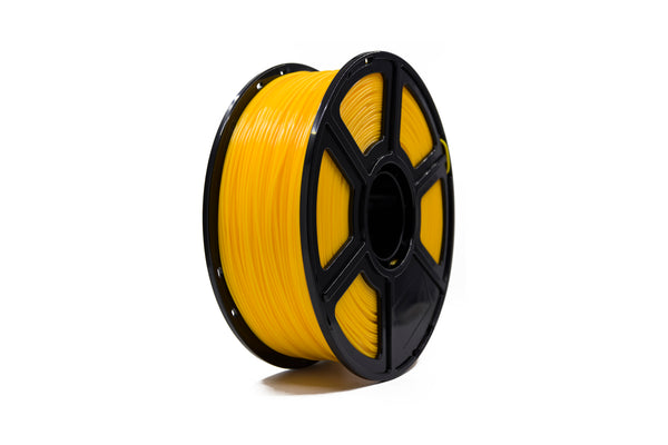 Yellow Flashforge ABS 1kg 1.75mm 3D Printer Filament spool