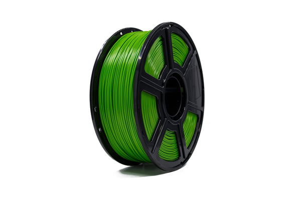 Green Flashforge ABS 1kg 1.75mm 3D Printer Filament spool