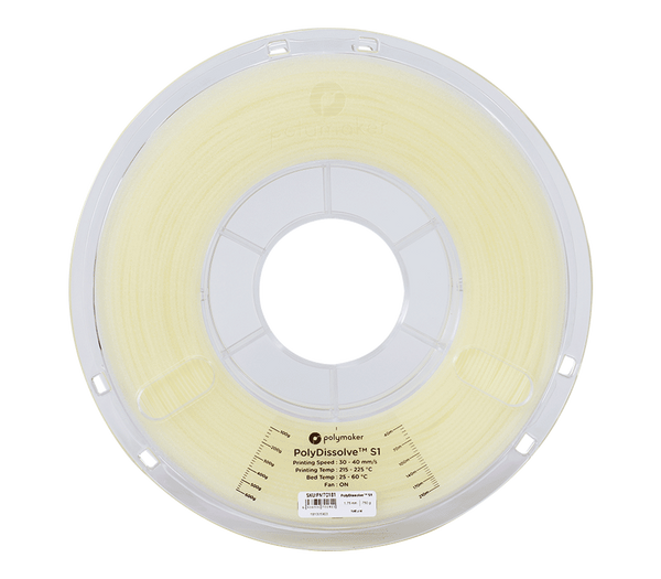 Polymaker PolyDissolve S1 0.75kg 1.75mm soluble 3d printing PVA support filament