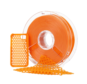 Orange Polymaker PolyFlex TPU95 0.75kg 1.75mm Filament