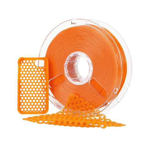 Orange Polymaker PolyFlex TPU95 0.75kg 1.75mm Filament
