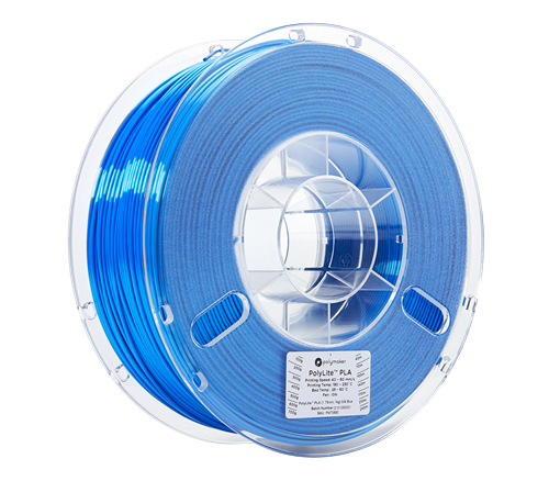 Silk Blue Polymaker Polylite PLA 1.75mm 1Kg