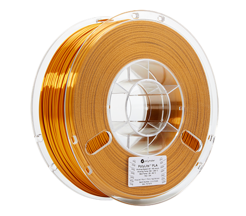 Polymaker Polylite PLA 1.75mm 1Kg Silk Gold