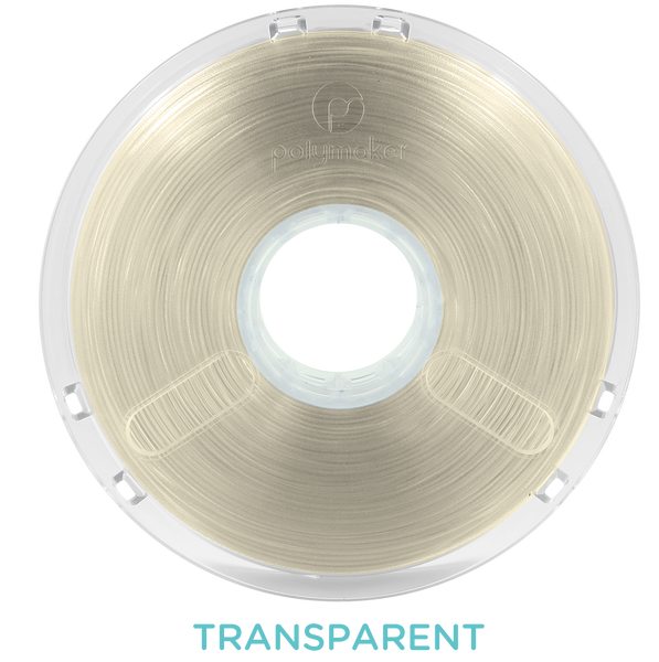 Polysmooth by Polymaker- Transparent 0.75kg 1.75mm 3D Printing Filament