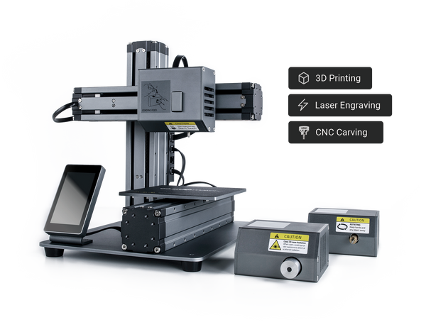 Snapmaker 3 in 1 3D printer, laser, CNC