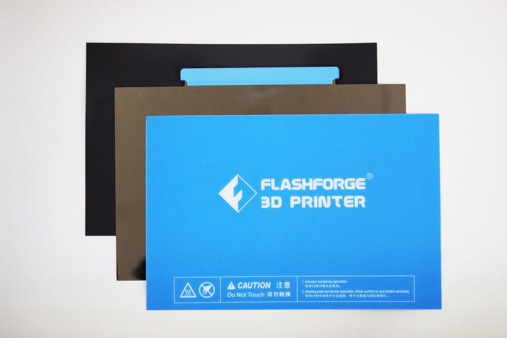 Flashforge Creator Pro 2 & Creator Pro Metal Flex Bed Including Bed Surface & Magnetic Adhesive Sheet 