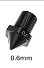 Flashforge Creator 3 Pro Replacement Nozzle - 0.6mm HARDENED STEEL