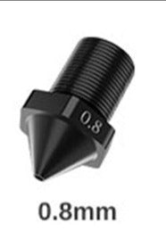 Flashforge Creator 3 Pro Replacement Nozzle - 0.8mm HARDENED STEEL