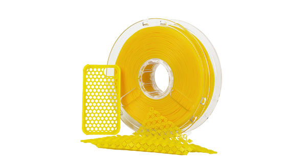 Yellow Polymaker PolyFlex TPU95 0.75kg 1.75mm Filament